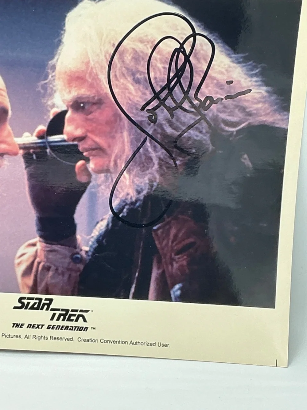 Star Trek TNG Autographed William Campbell Signed Photo Koloth 8x10 - Picture 4 of 8